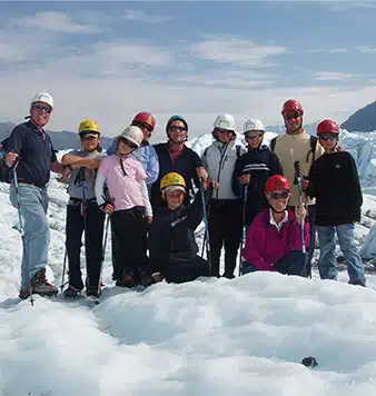 Family on Alaskan Tour